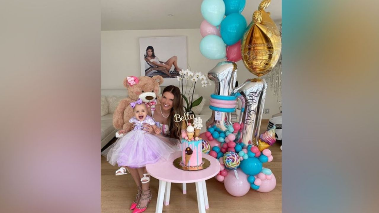 Marlene Favela celebra a lo grande los primeros 11 meses de su hija Bella