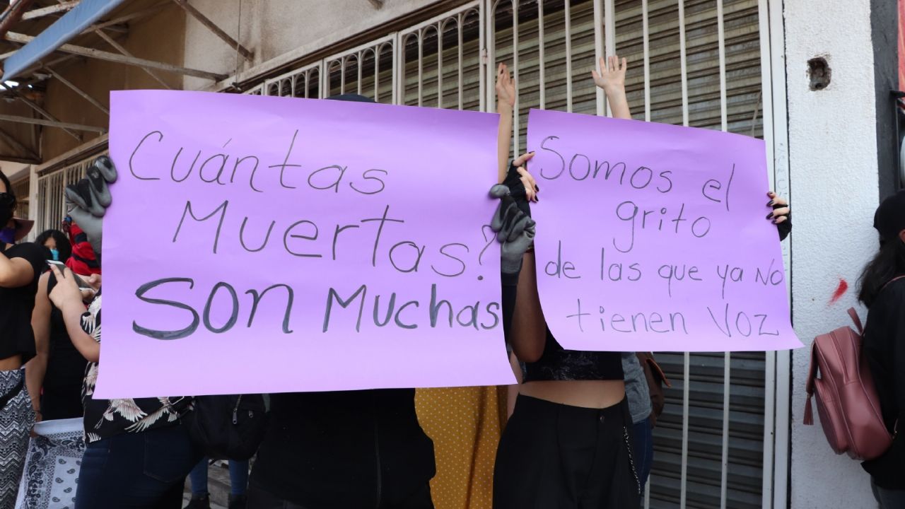 Cajeme: Se manifiestan contra desapariciones de mujeres