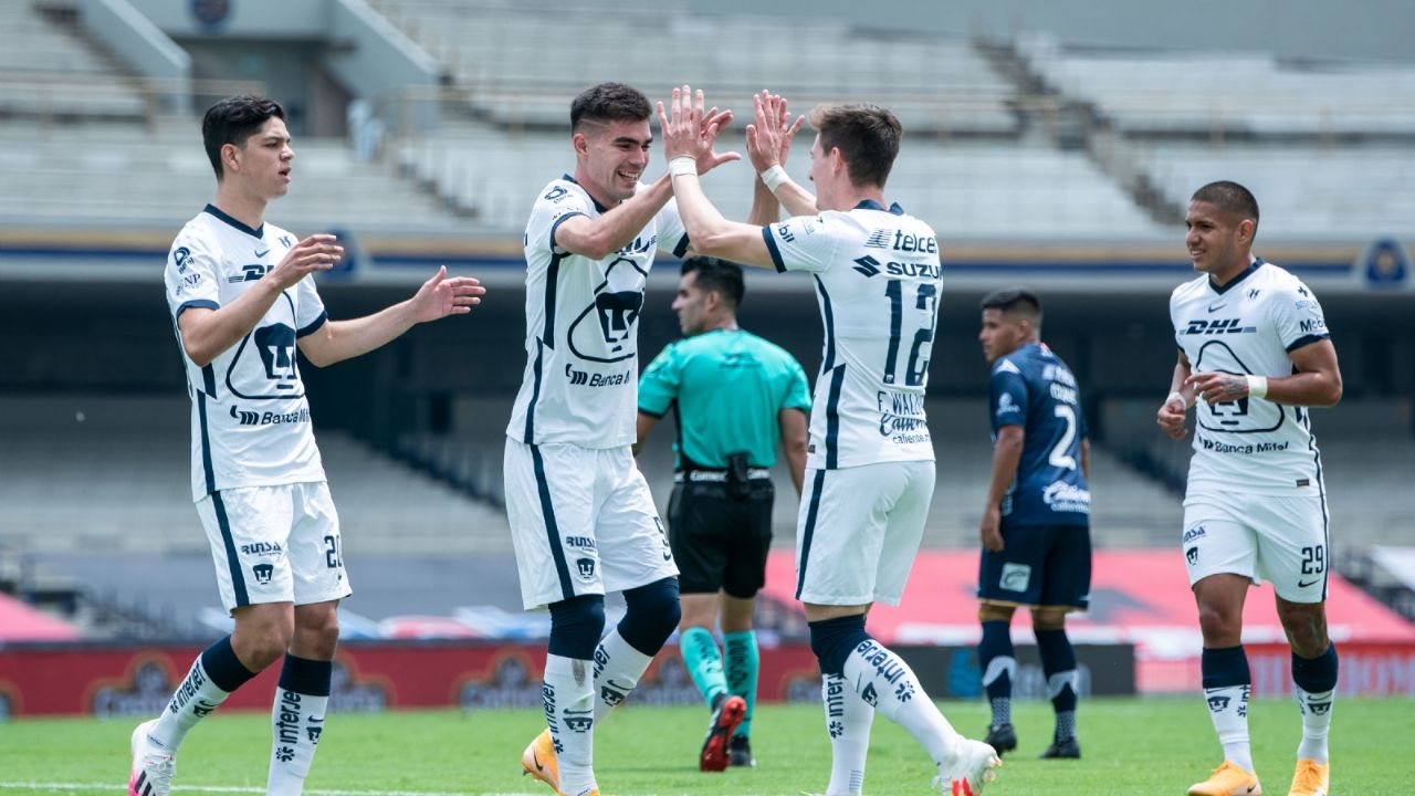 Pumas extiende paso invicto y se mantiene líder en el Guard1anes 2020