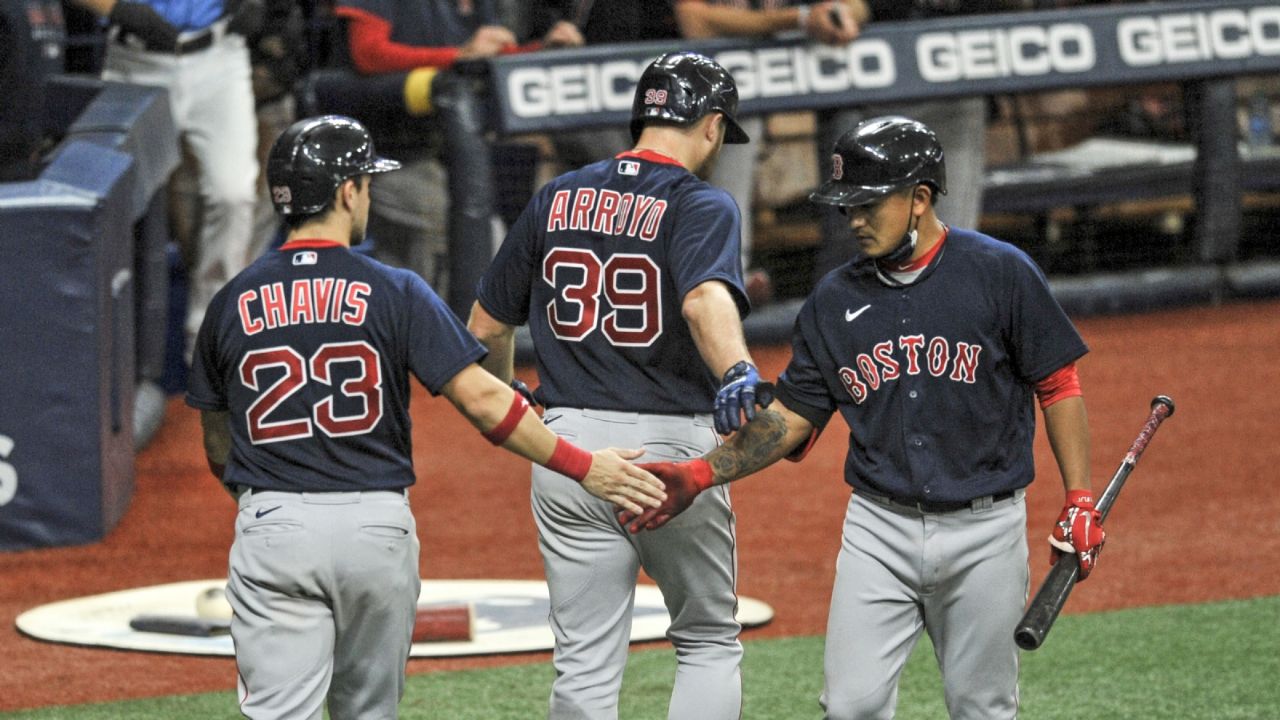 Chistian Vázquez y Arroyo le dan el triunfo a Medias Rojas sobre Rays