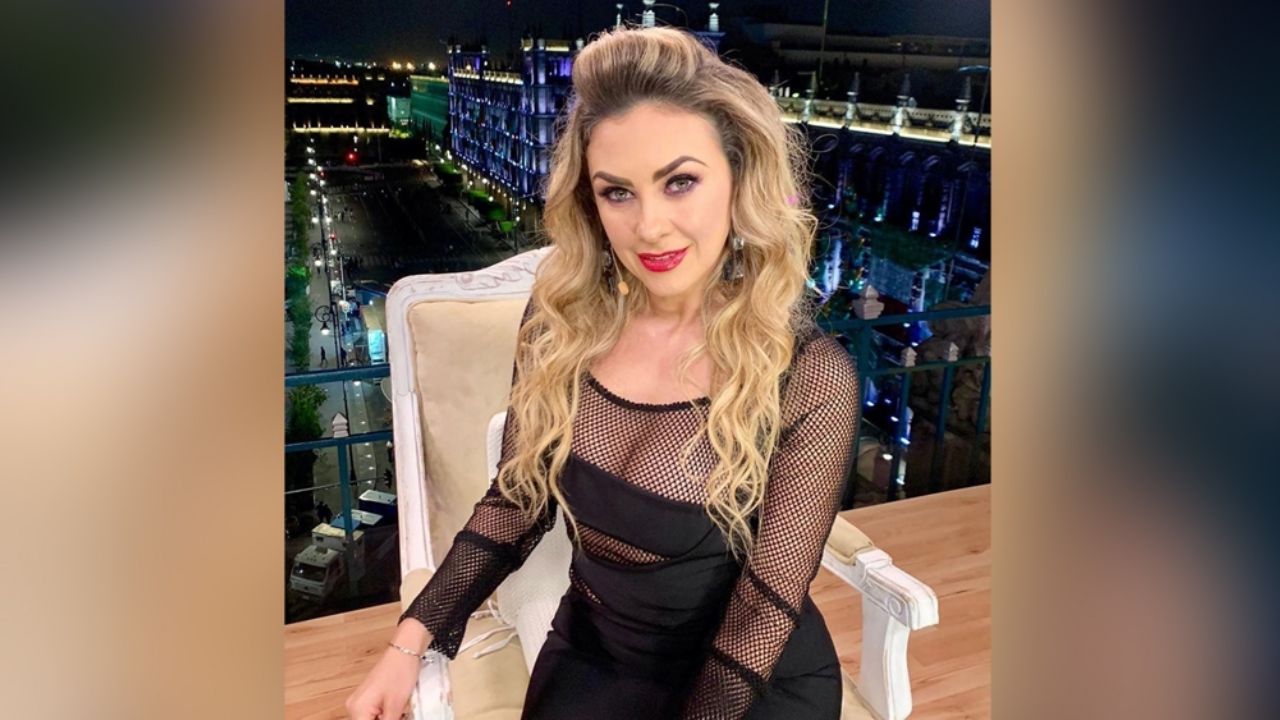 Aracely Arámbula enamora Instagram al lucirse en mortal vestido negro