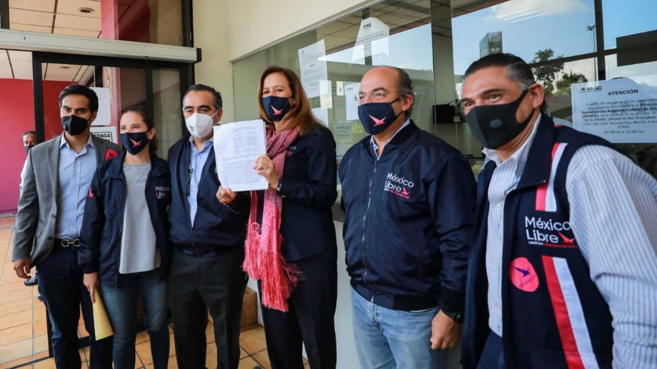 Felipe Calderón y Margarita Zavala defienden a ‘México Libre’ frente al INE