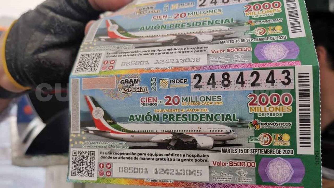 Gobernador de Tabasco gasta 100 mil pesos en ‘cachitos’ para la rifa del avión