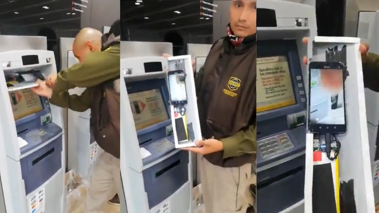 ¡Cuidado! Esta es la nueva forma que utilizan delincuentes para de robar en cajeros
