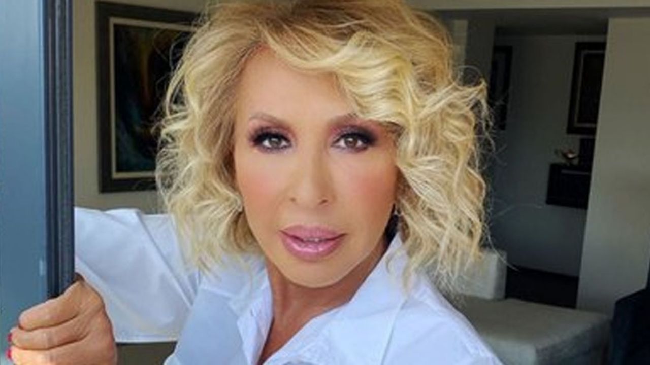 ¿Nuevo novio? Laura Bozzo impacta al darse beso con este hombre al festejar a Pepillo Origel