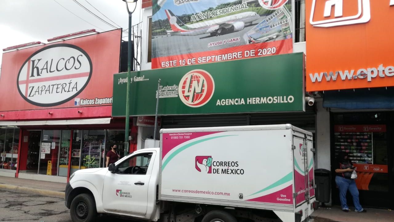 Este 15 de septiembre es el Sorteo del avión de la Lotería Nacional en Sonora se vendieron 40 mil boletos