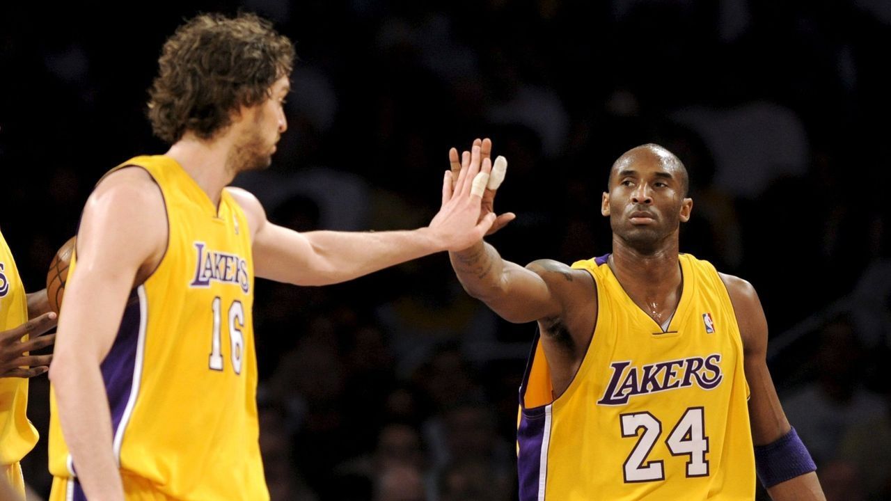 Paul Gasol nombra a su hija en honor a Kobe Bryant y su hija Gianna