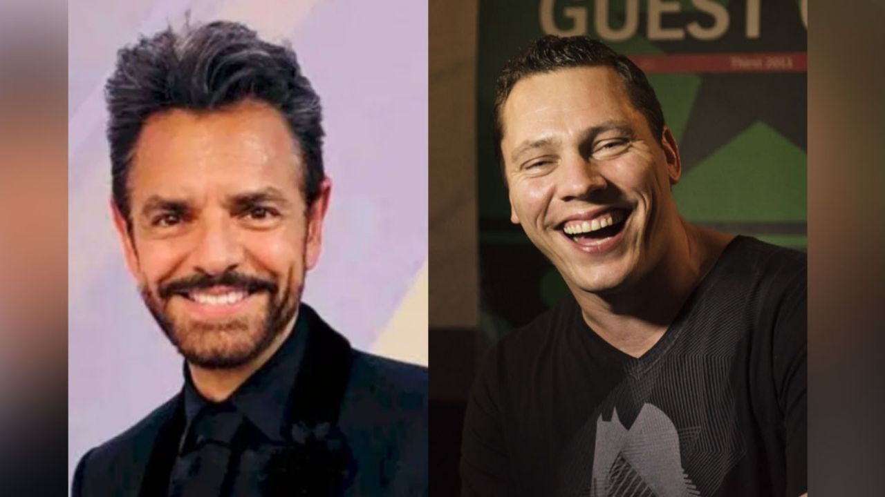 Eugenio Derbez le enseña a DJ Tiësto cómo se habla el español en México