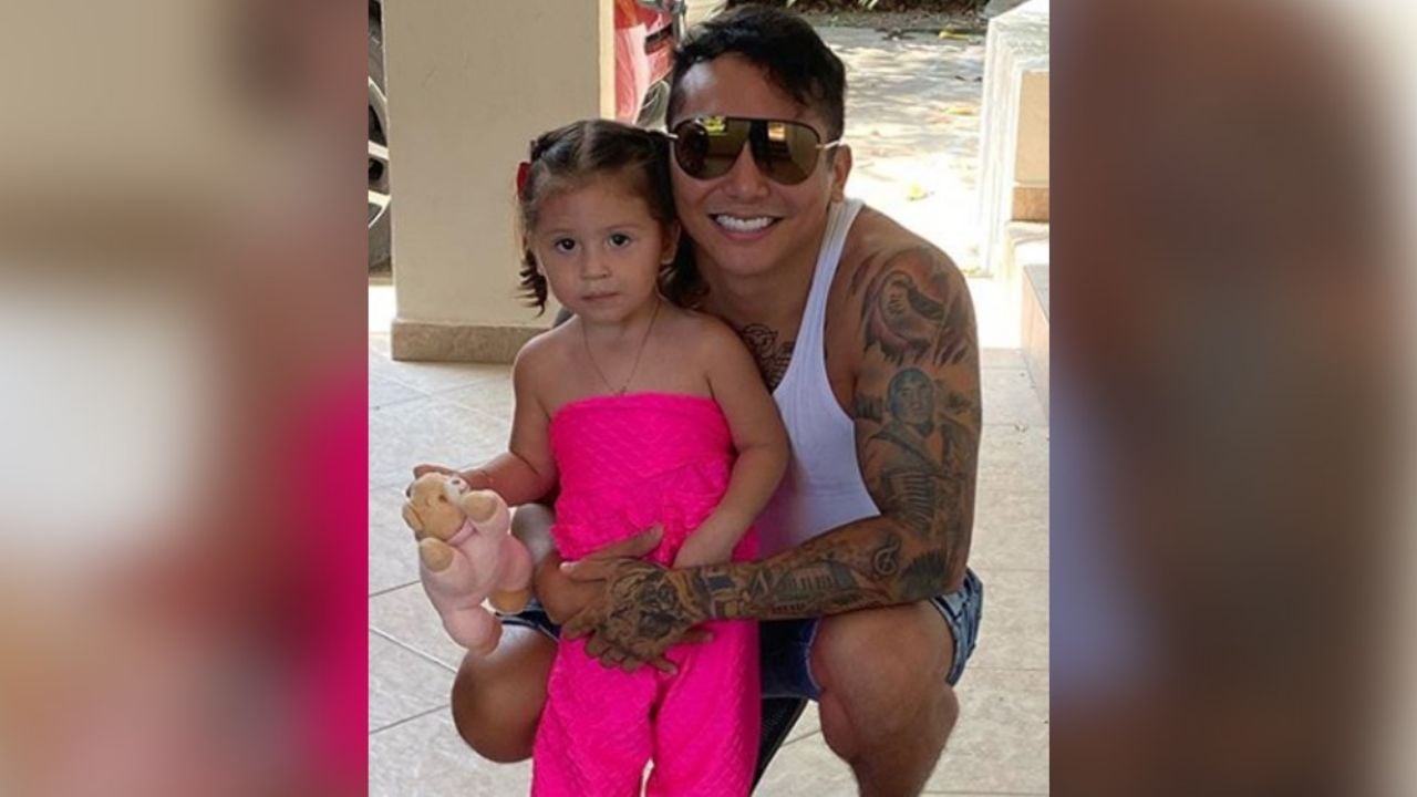 “Ni es tu hija”: Tunden a Edwin Luna por presumir a la pequeña Gianna en Instagram