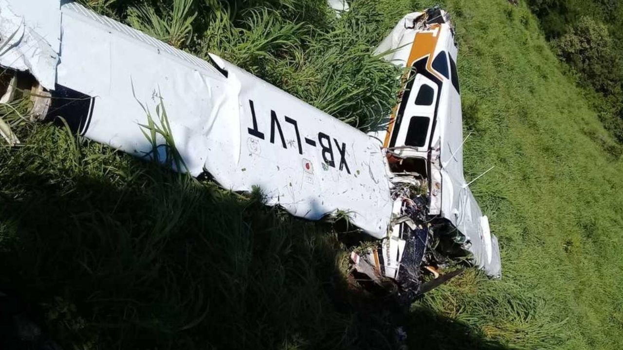 Durango: Cae aeronave que ofrecía servicio de taxi y deja saldo de dos personas muertas