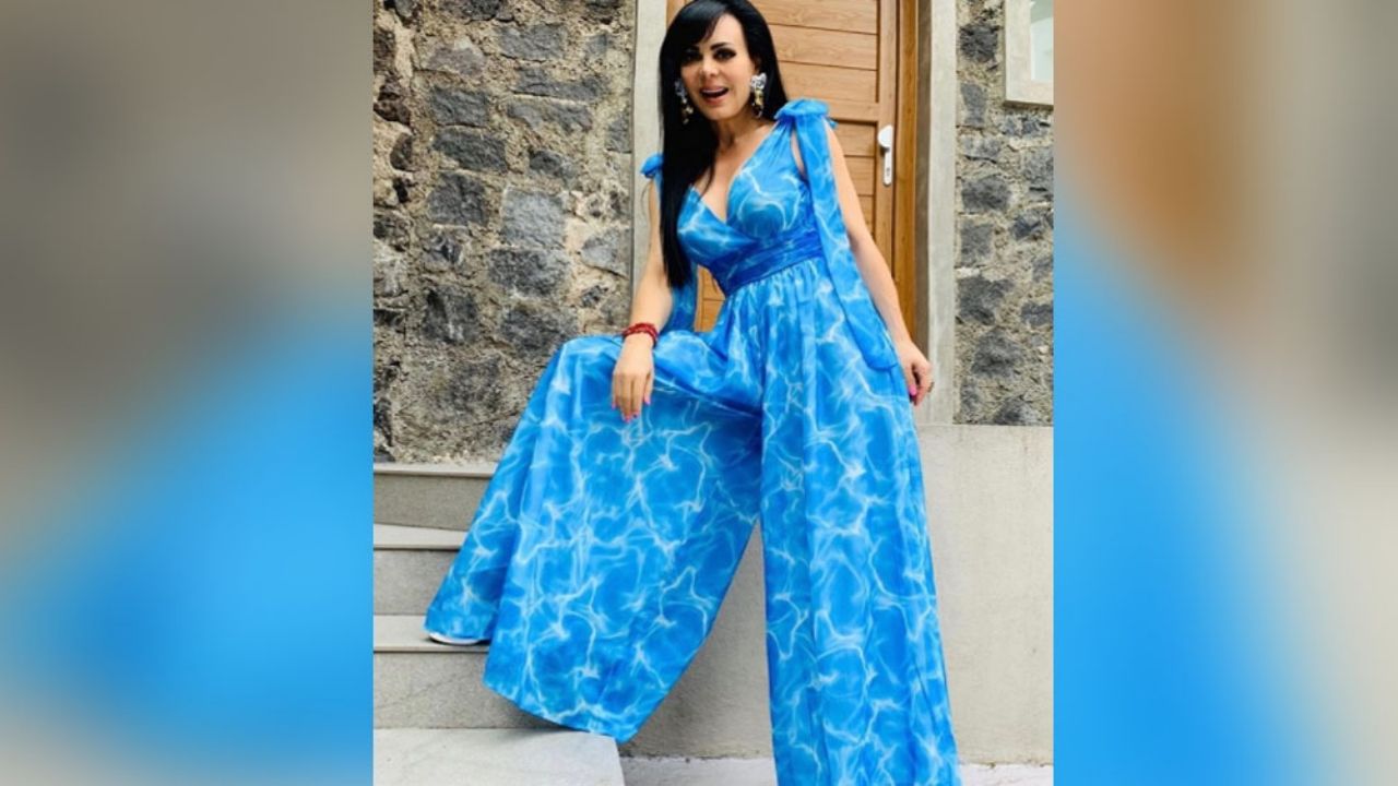 Maribel Guardia presume su vestido más coqueto en redes y altera los sentidos
