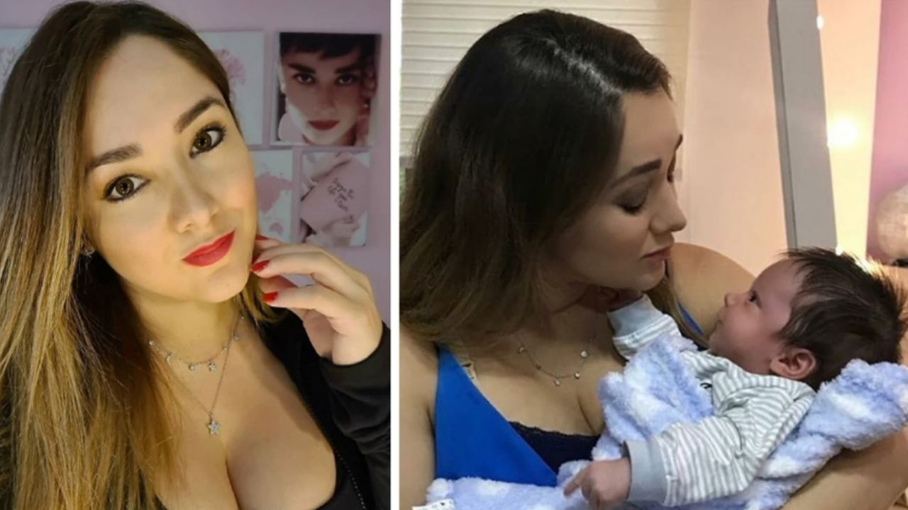 ¡Sol y agua! Así disfruta Sherlyn sus vacaciones de verano con su bebé André