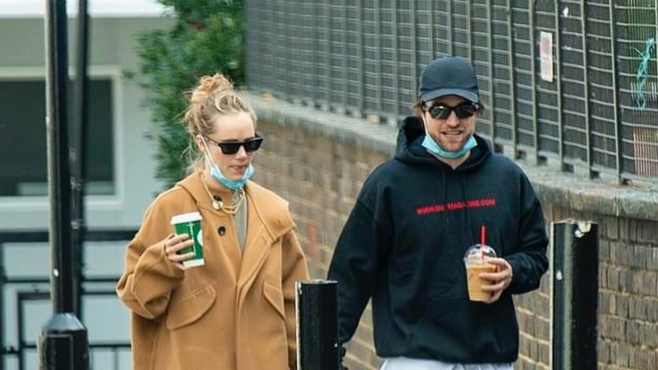 ¡Libre de Covid-19! Robert Pattinson es visto dando un paseo con su novia Suki Waterhouse