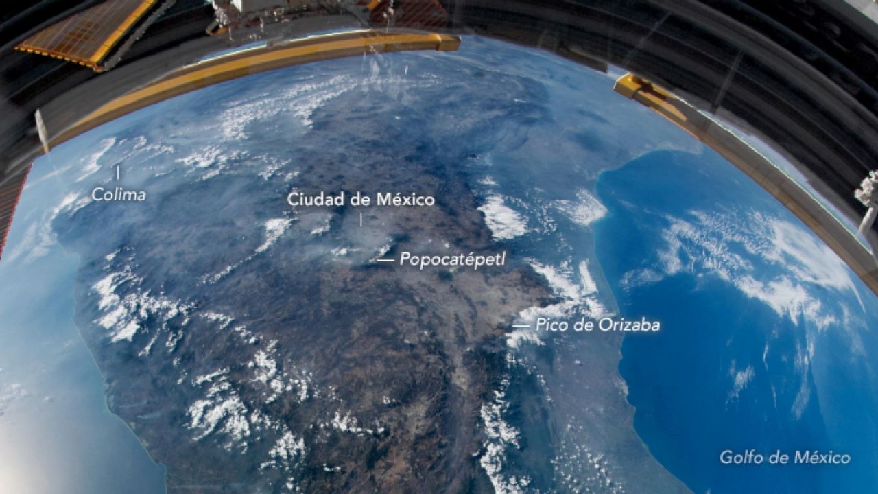 ¡Impresionante! Astronauta toma fotografía de México desde la Estación Espacial Internacional