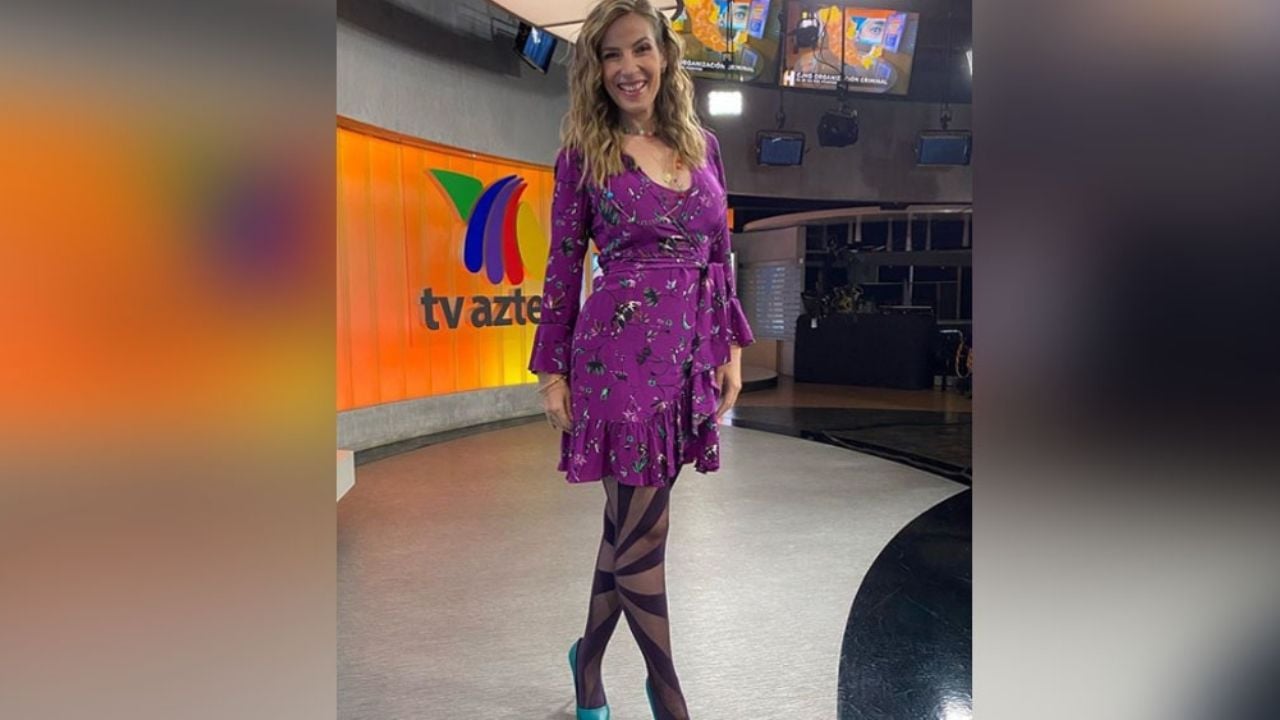 Carolina Rocha alegra corazones en TV Azteca al lucir así de encantadora en ‘Hechos’