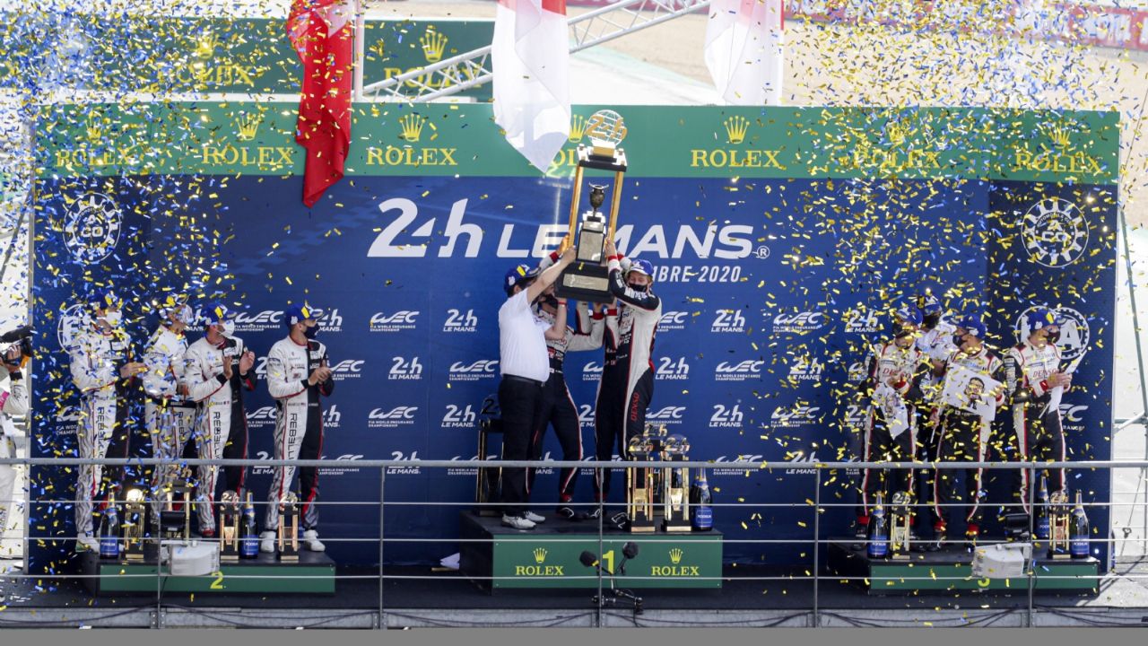 Toyota 8 conquista las 24 Horas de Le Mans por tercer año consecutivo