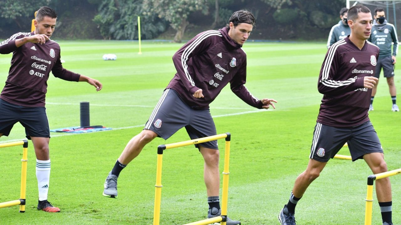 La Selección Mexicana ya trabaja en el CAR bajo las ordenes de Martino