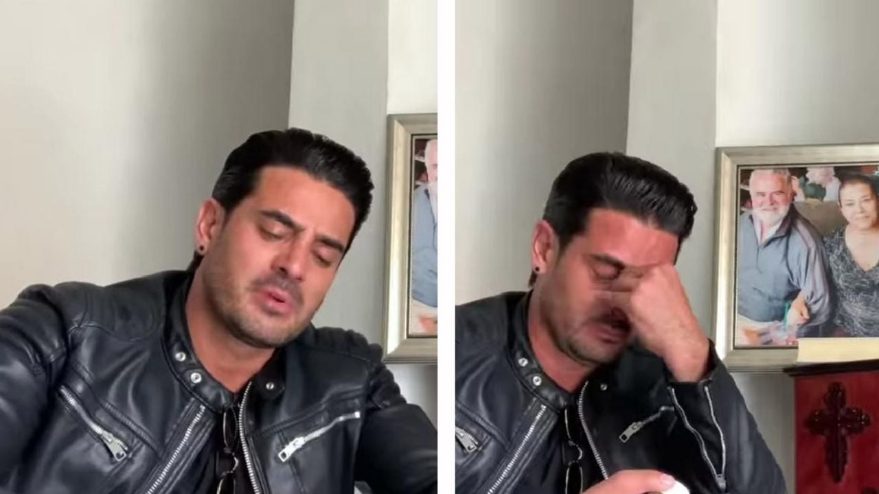 Al borde del llanto, actor de Televisa reaparece tras muerte de sus papás: “Se me fueron”