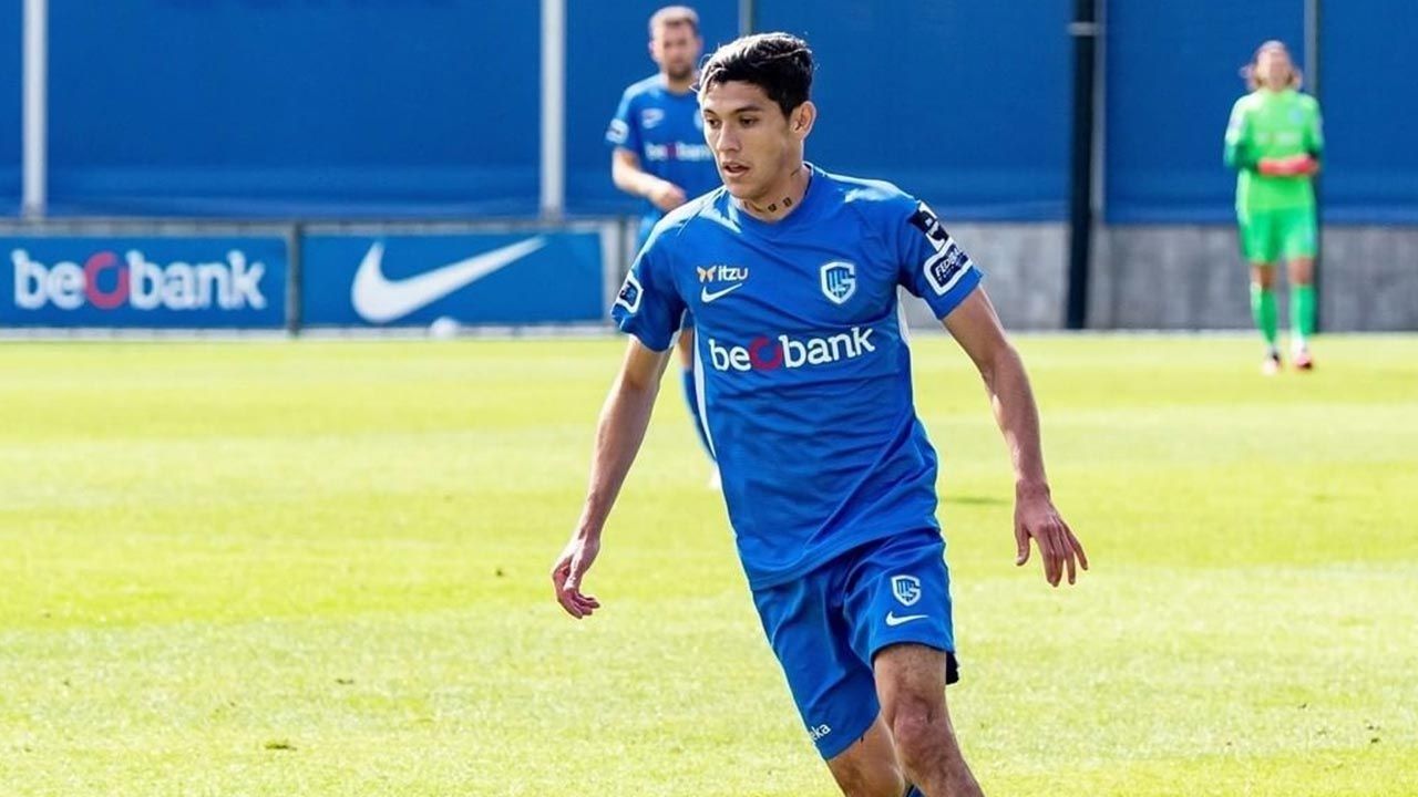 Gerardo Arteaga colabora con una anotación en la victoria del Genk