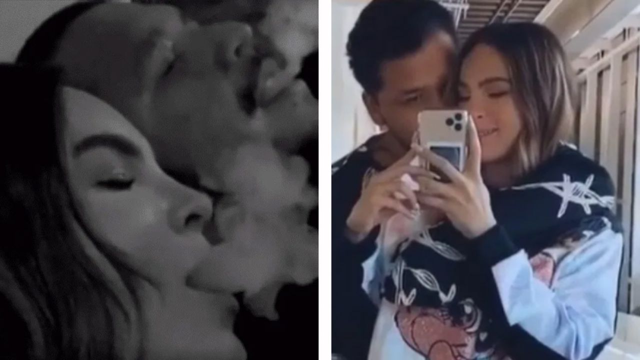“Vicioso”: Christian Nodal y Belinda causan polémica al fumar juntos y presumirlo en Instagram