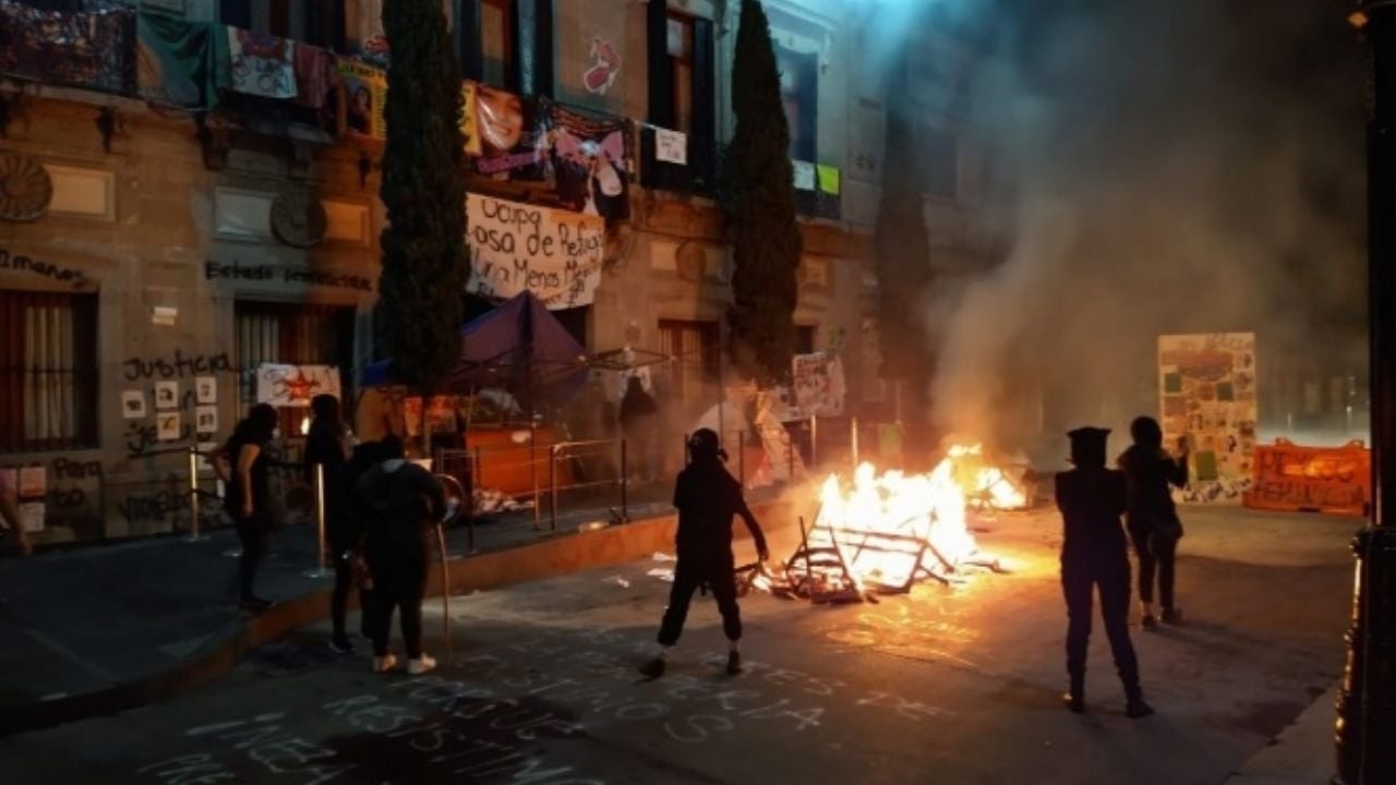 25 estados , en protestas por feministas debido a los casos de violencia de género en México