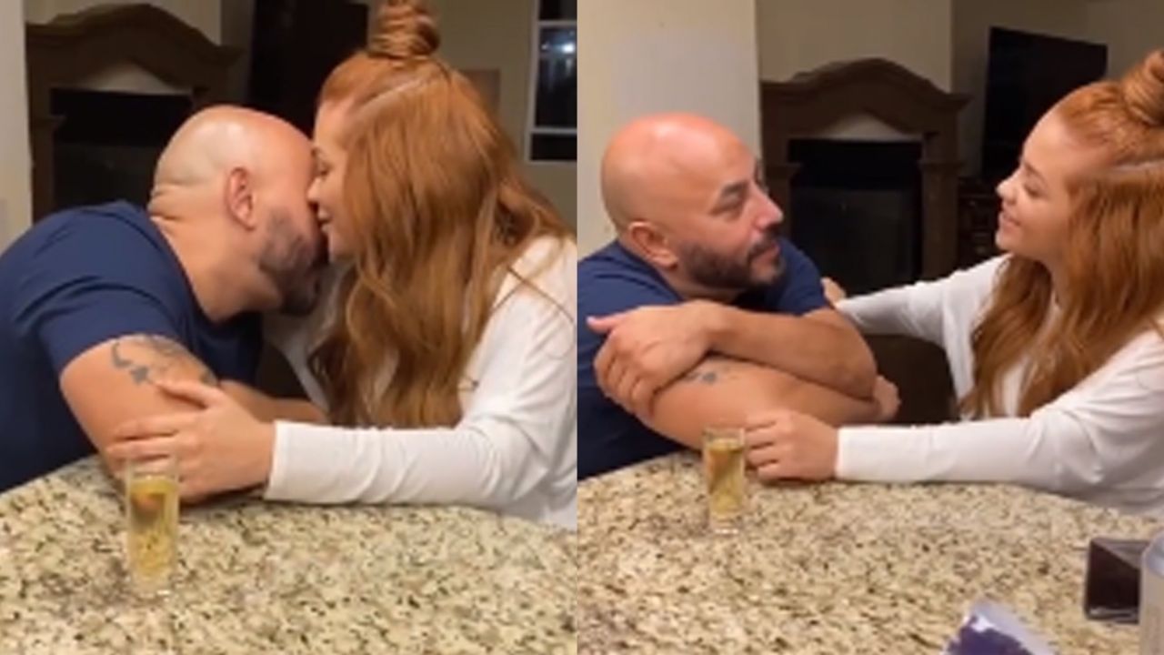 ¡Tómala Belinda! Lupillo Rivera presume a su joven y hermosa novia más enamorado que nunca