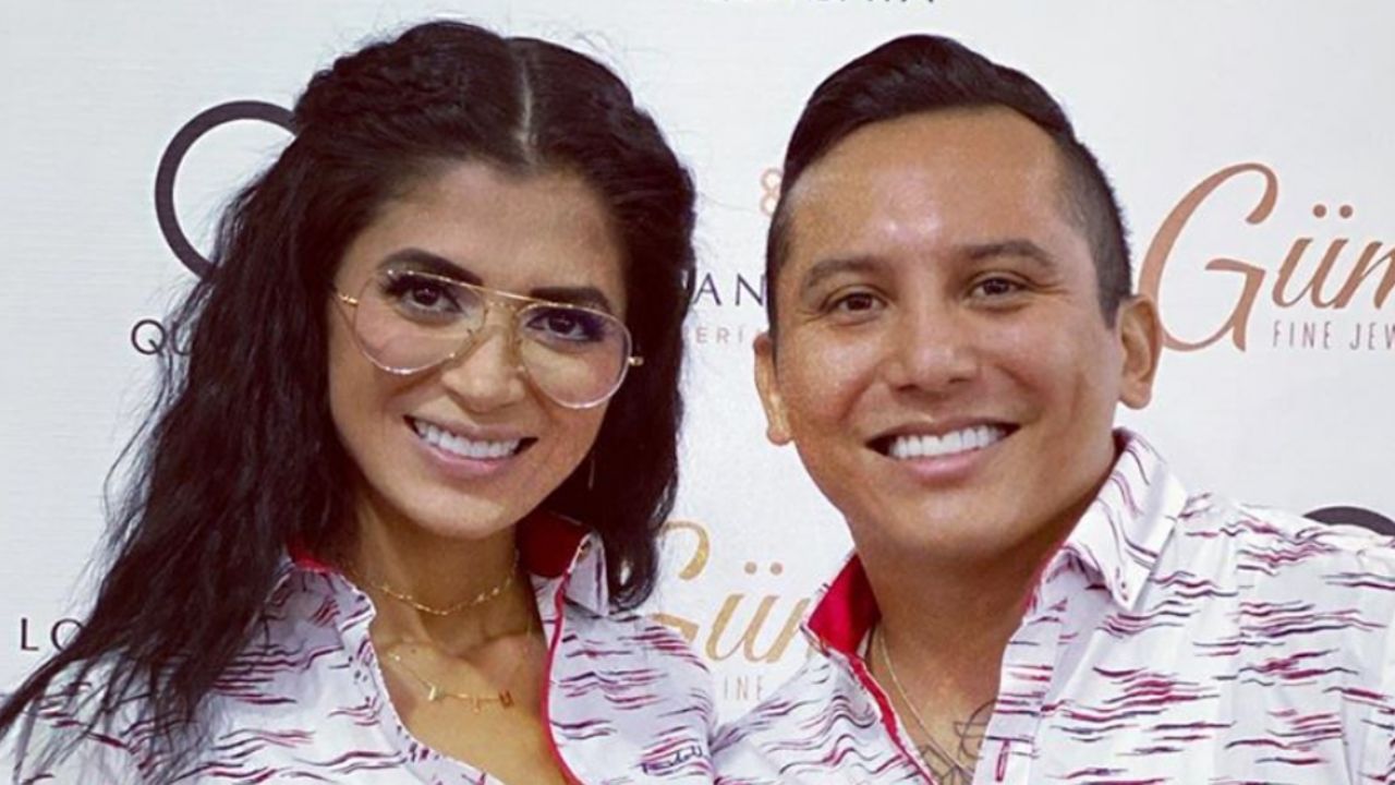 ¿Abusiva? Kimberly Flores golpea en la cabeza a Edwin Luna en pleno video