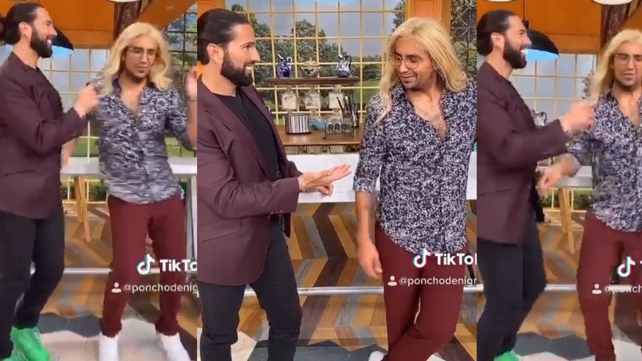 Poncho de Nigris y ‘El Capi’ Pérez presumen sus mejores pasos de baile al ritmo de la cumbia