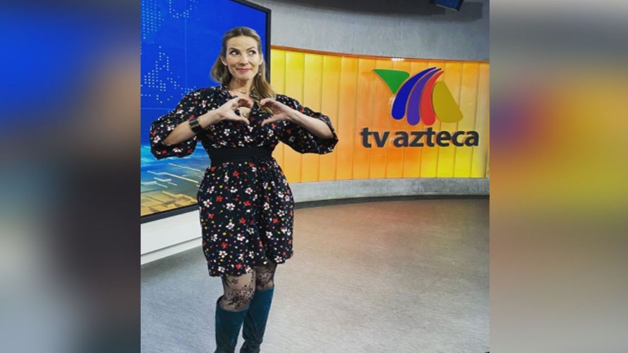 Carolina Rocha roba corazones en TV Azteca al ponerse coqueto atuendo negro