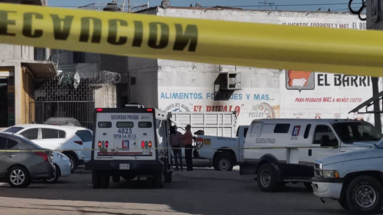 Autoridades llegan al sitio