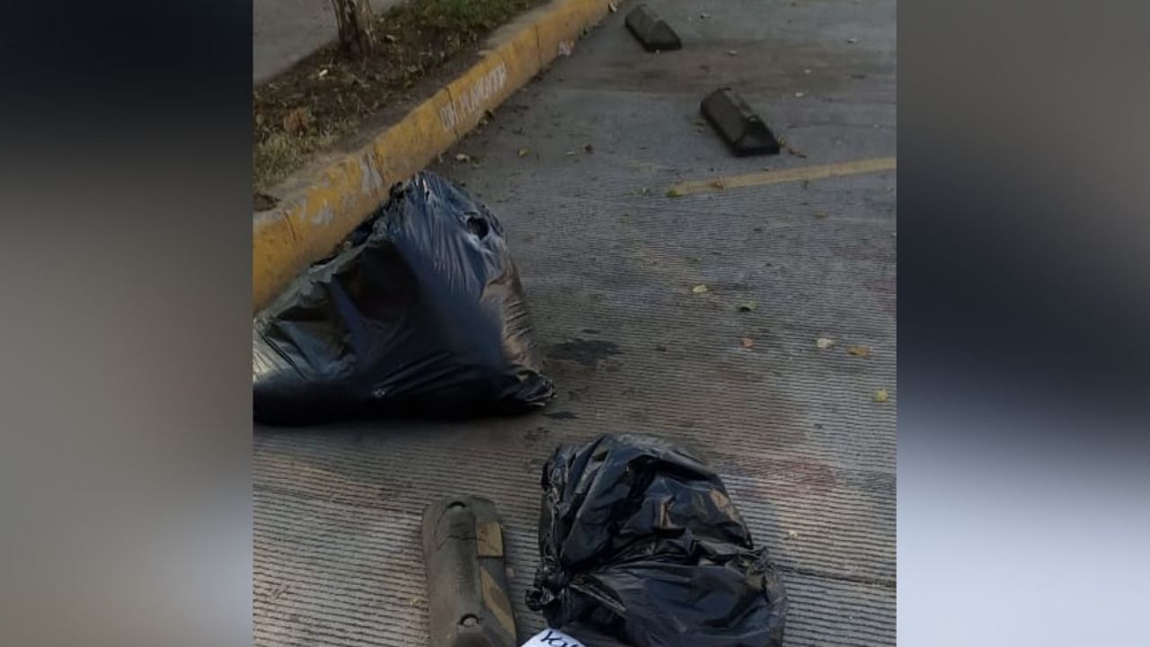 Autoridades encuentran dos bolsas negras con restos humanos en Valle de Chalco