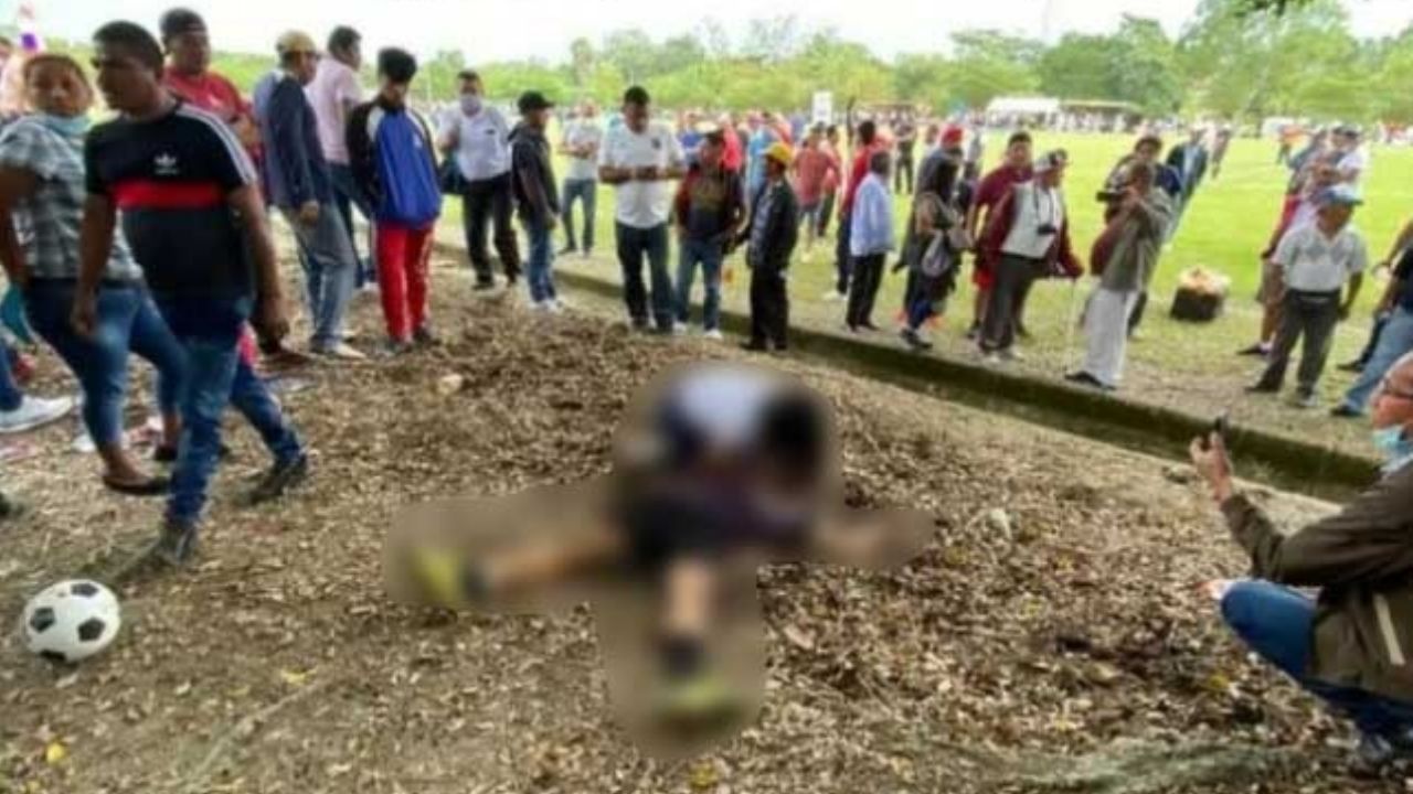 Veracruz: Frente a multitud, asesinan a un joven futbolista en Texistepec