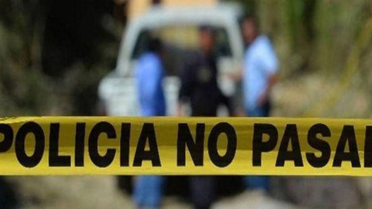 Acordonan el sitio del crimen