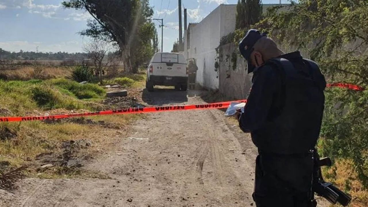 Autoridades llegan al sitio