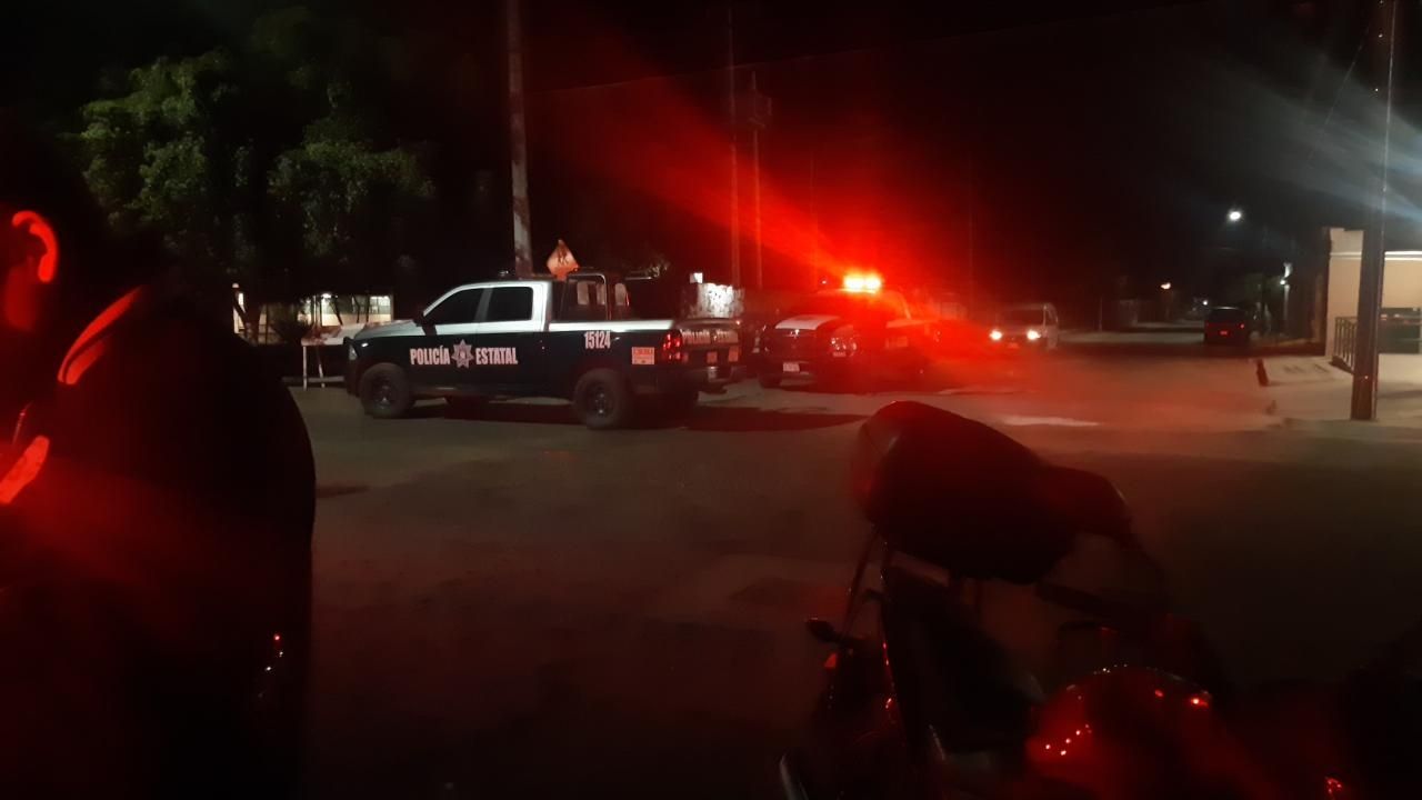 Autoridades llegan al sitio