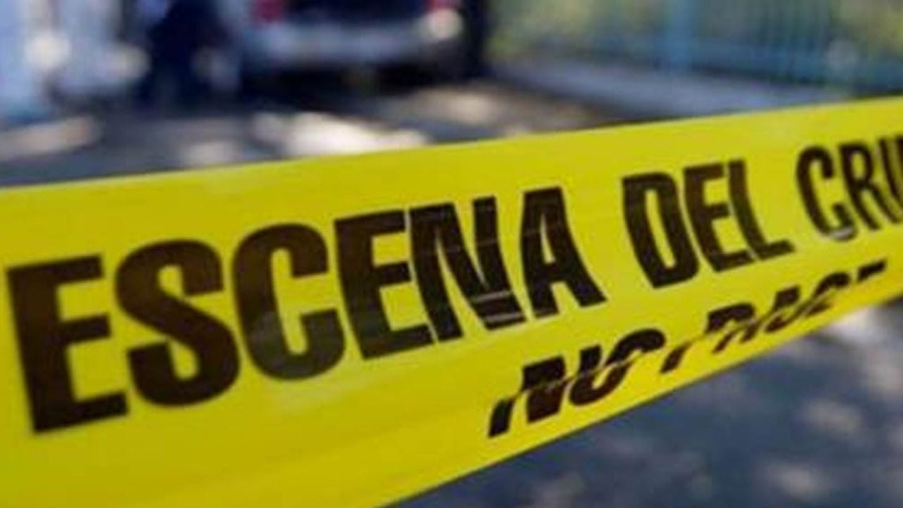 Acordonan le sitio del crimen