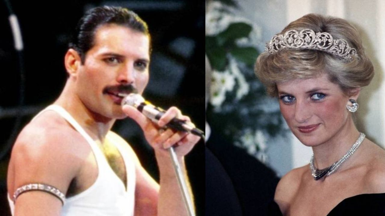 La divertida ocasión en la que Freddie Mercury disfrazó a la Princesa Diana de hombre