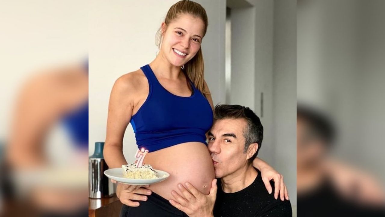 A 3 meses de convertirse en papás, Adrián Uribe y su novia regresan a ponerse en forma