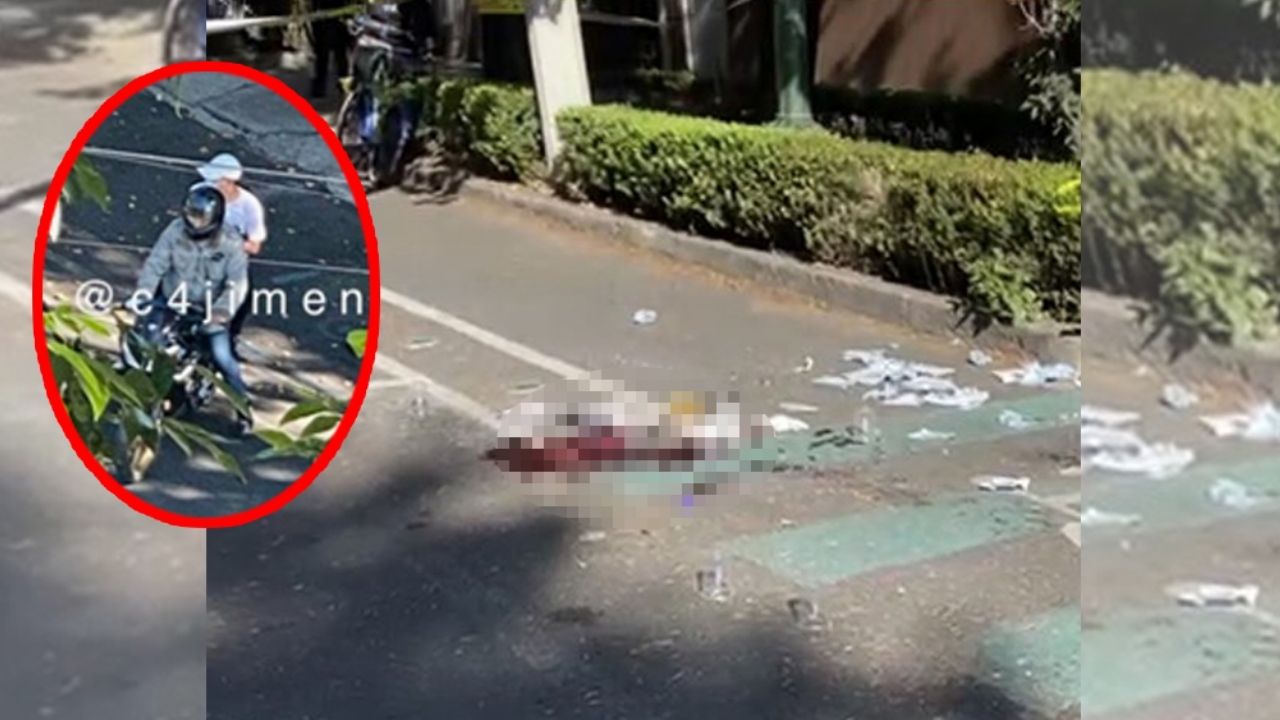 Motosicarios ejecutan a empresario y dejan herido a su escolta; buscan a los agresores