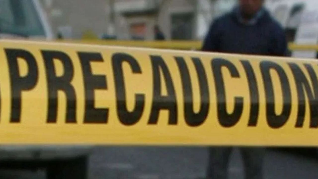 Acordonan el lugar de los hechos