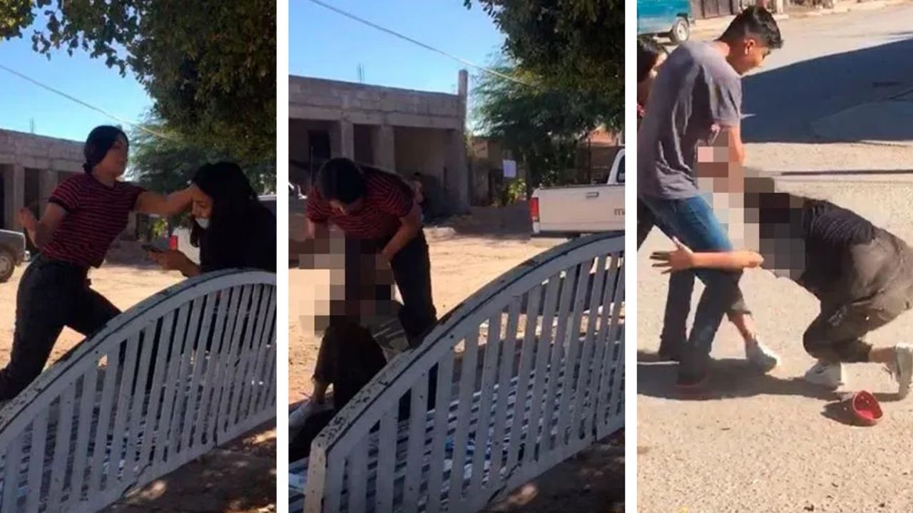 VIDEO: Adolescentes protagonizan brutal pelea en Sonora y desatan indignación