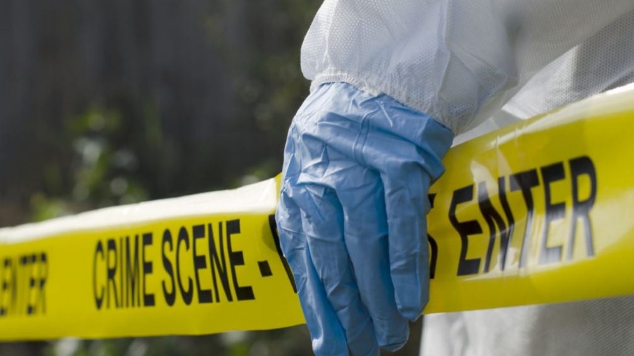 Acordonan el sitio del crimen