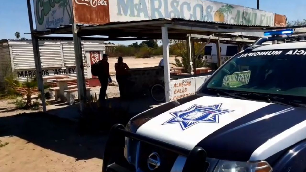 Vigilante es apedreado y fallece en local de mariscos de Empalme