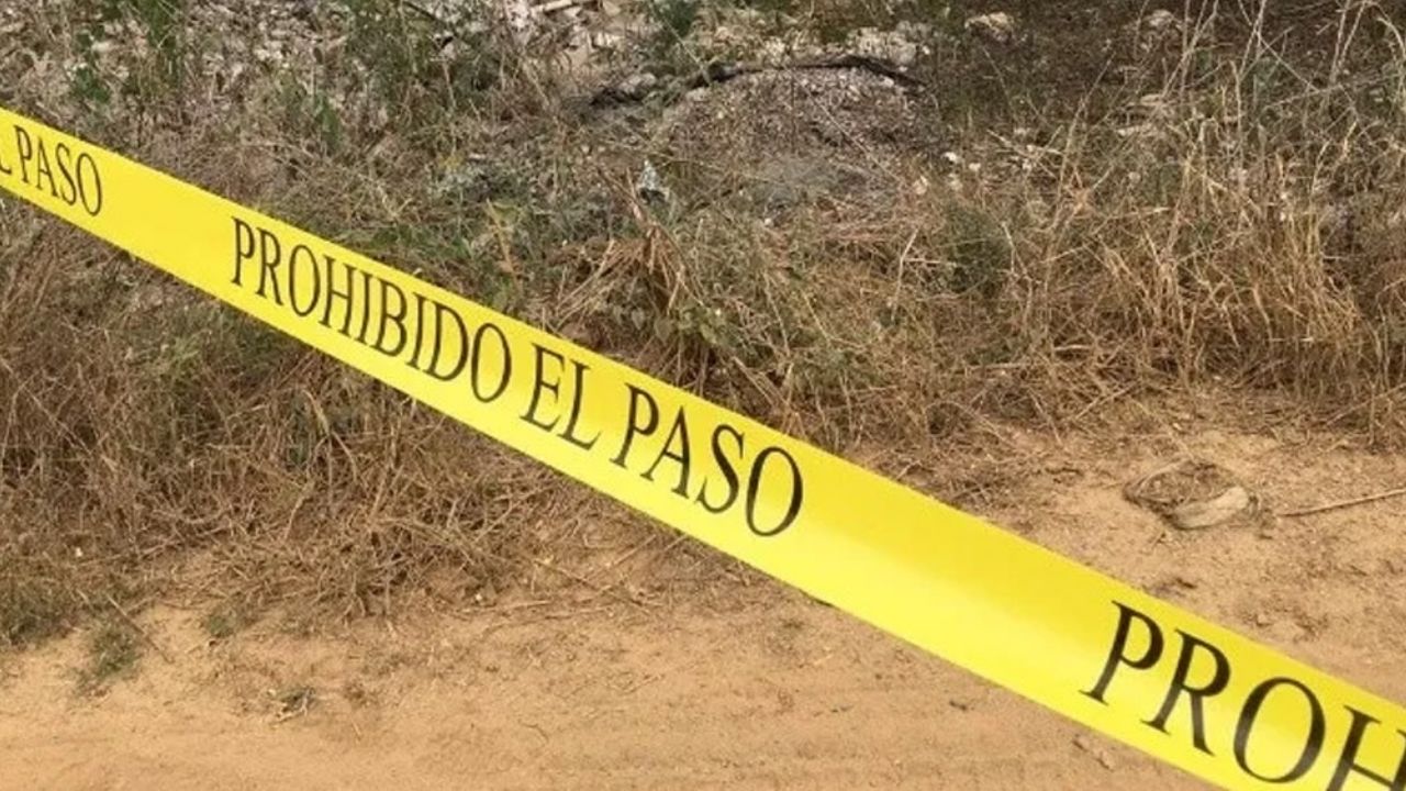 Acordonan el sitio del crimen