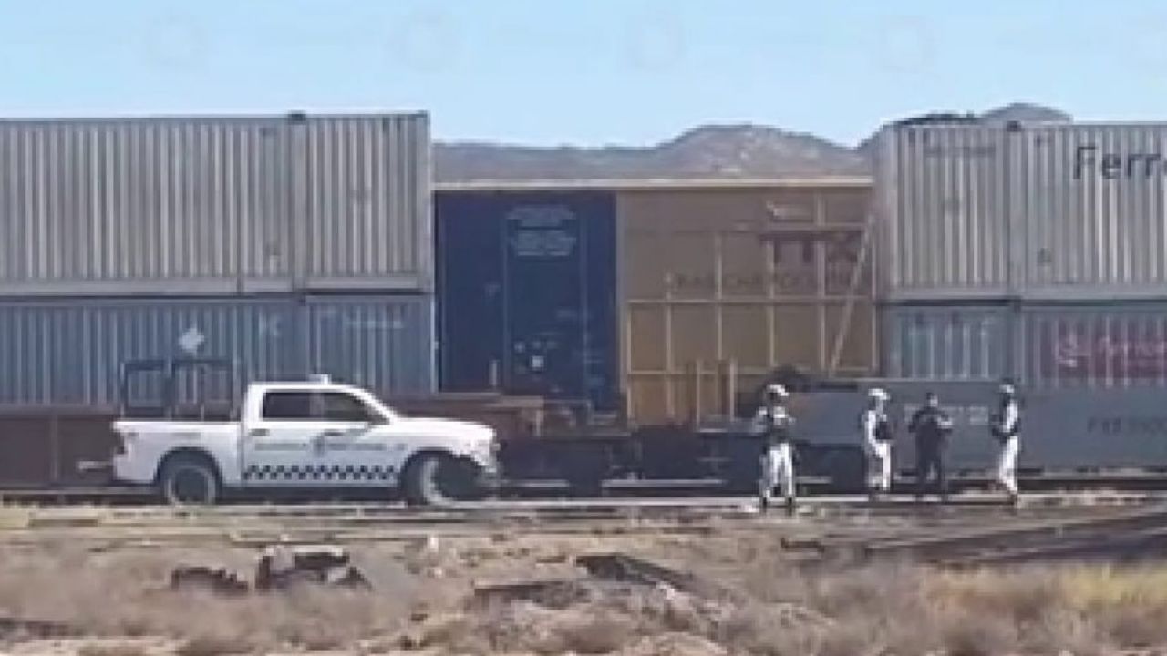 Autoridades llegan al sitio