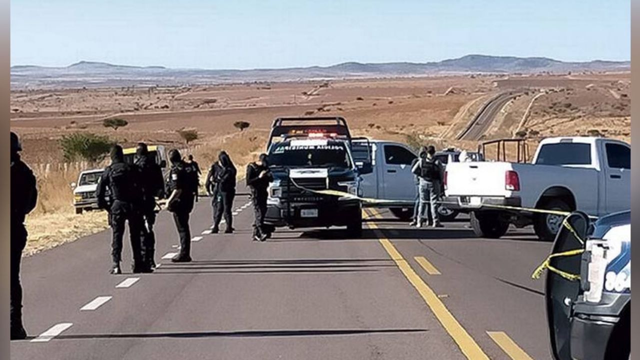 Autoridades trabajan en el sitio