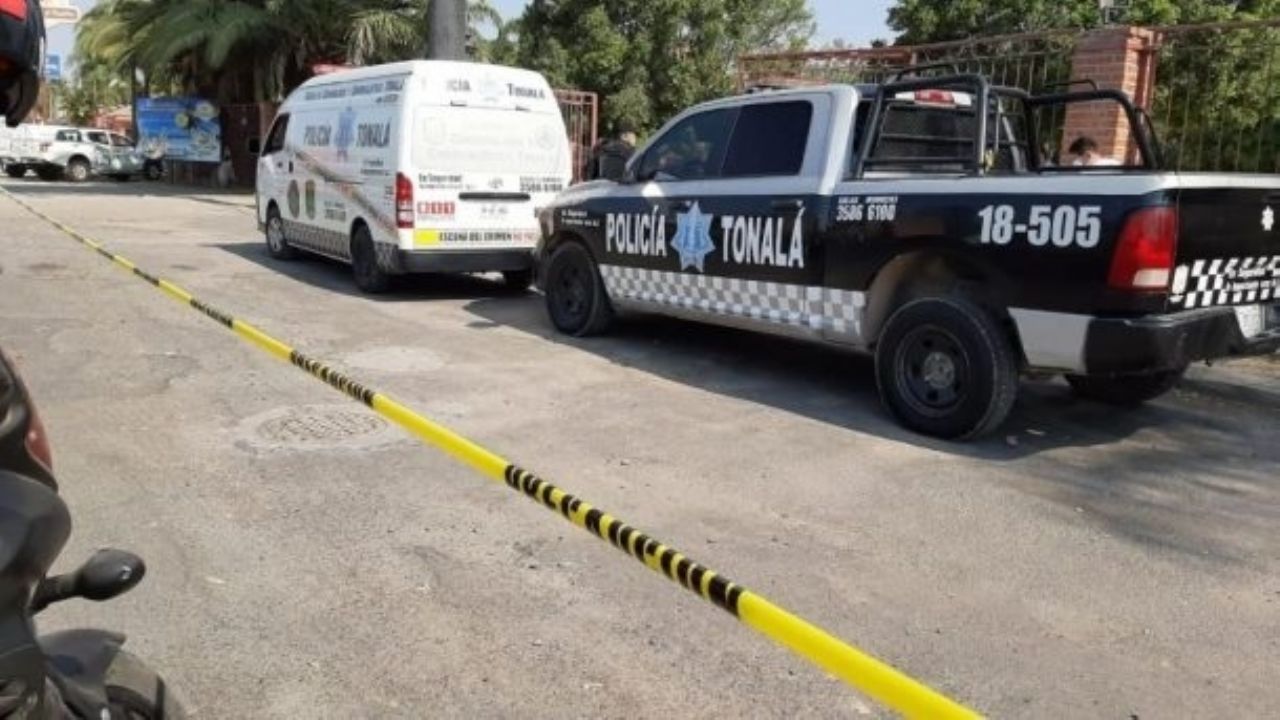 Autoridades llegan al lugar de los hechos