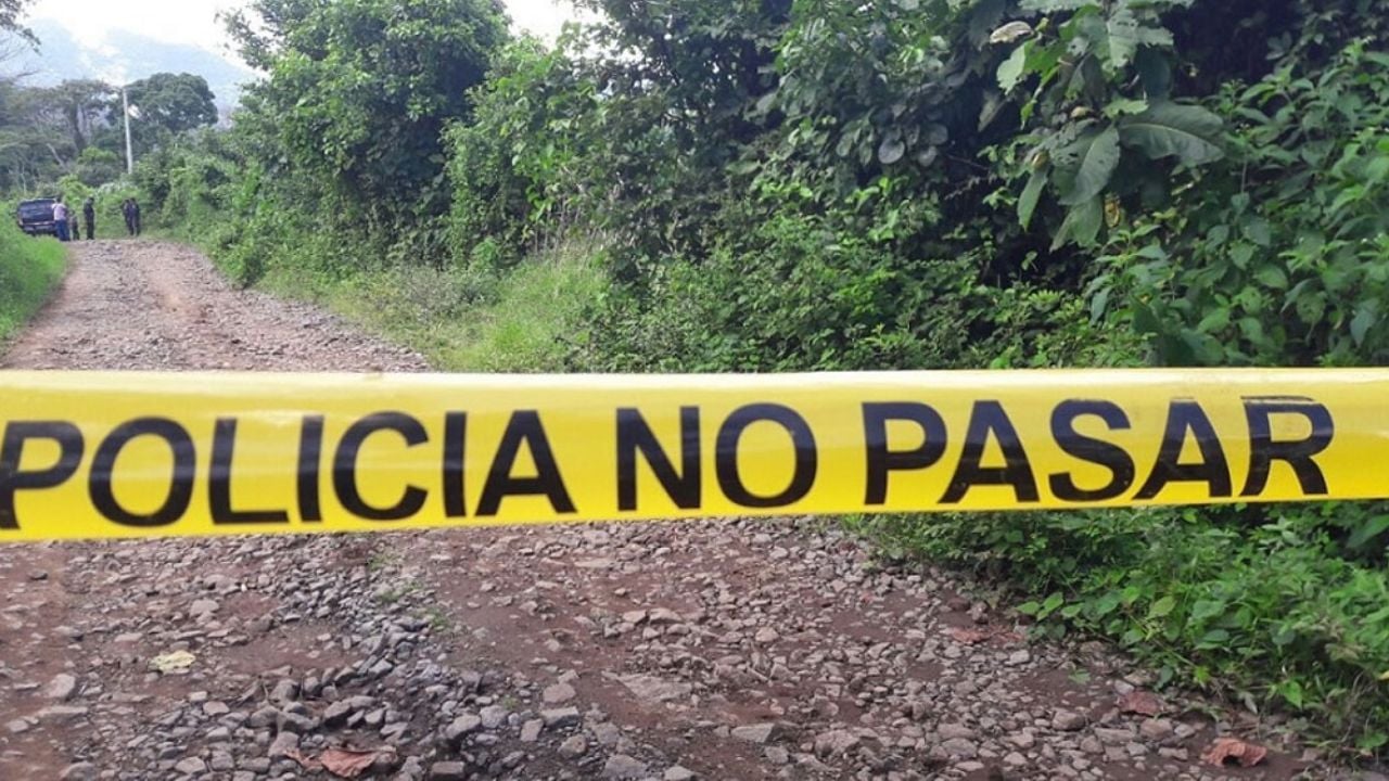 Acordonan el sitio del crimen