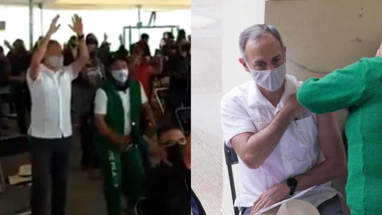 Vacunado y bailando: López-Gatell afirma que la epidemia “está como en abril 2020”