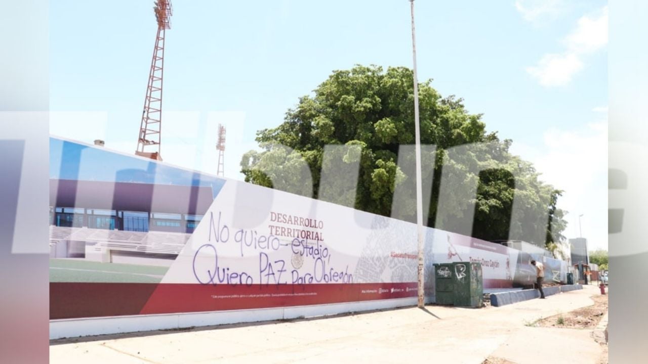 Cajeme: Secretaria de Desarrollo Urbano se deslinda de la limpieza de las pintas en el TOG